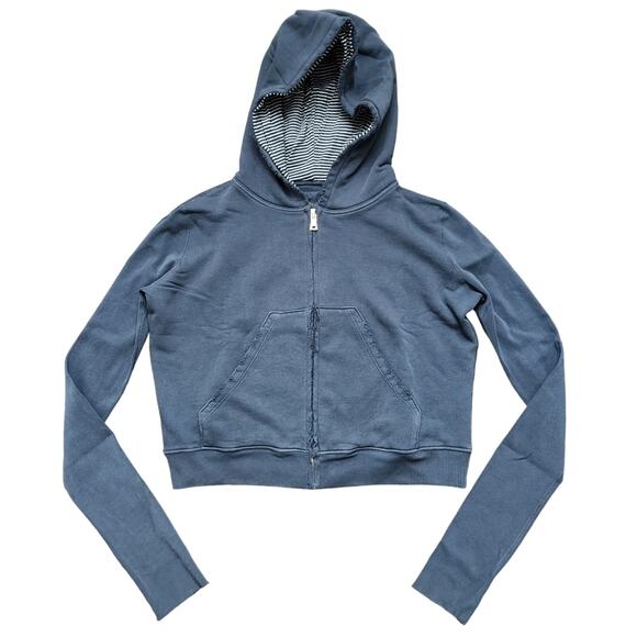 Frank & Eileen Worn Edge Zip Hoodie Size Small - Picture 1 of 6